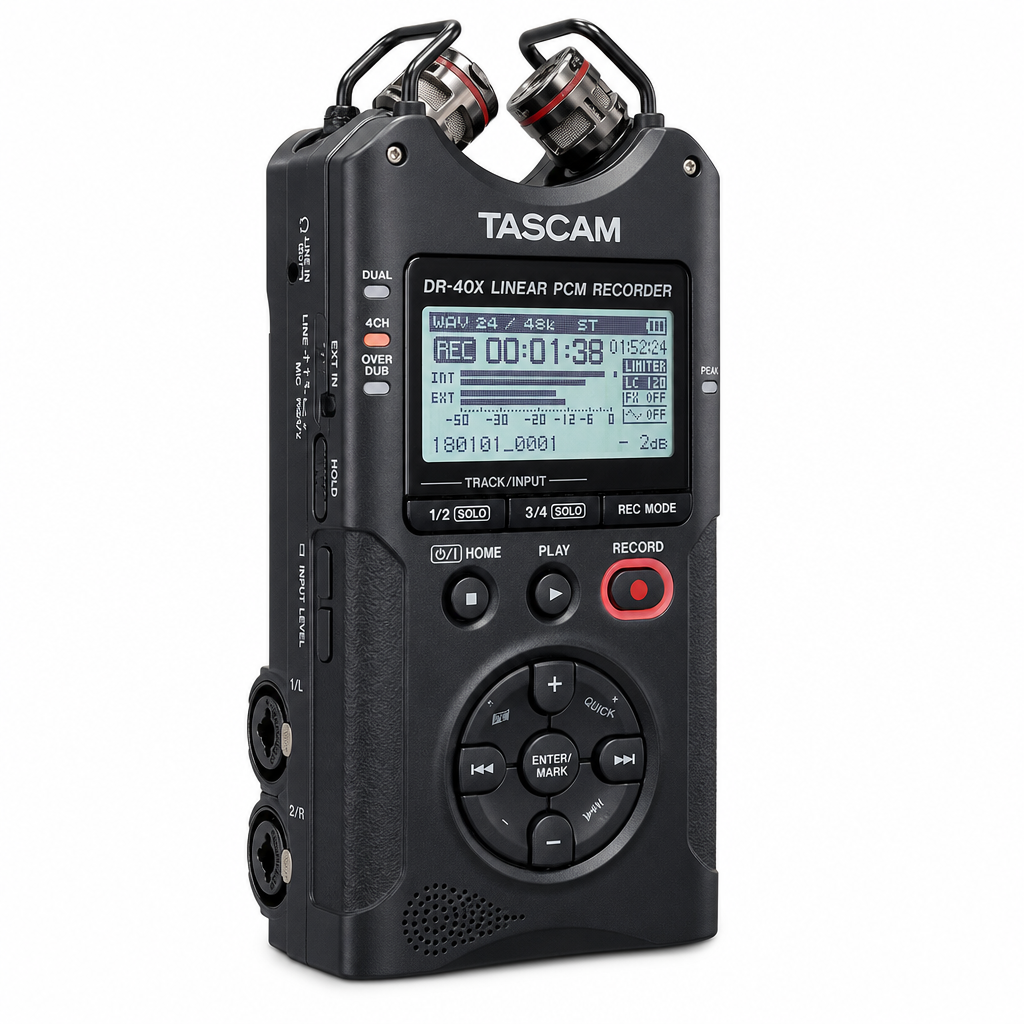 Tascam DR-40X 4트랙 포터블 레코더